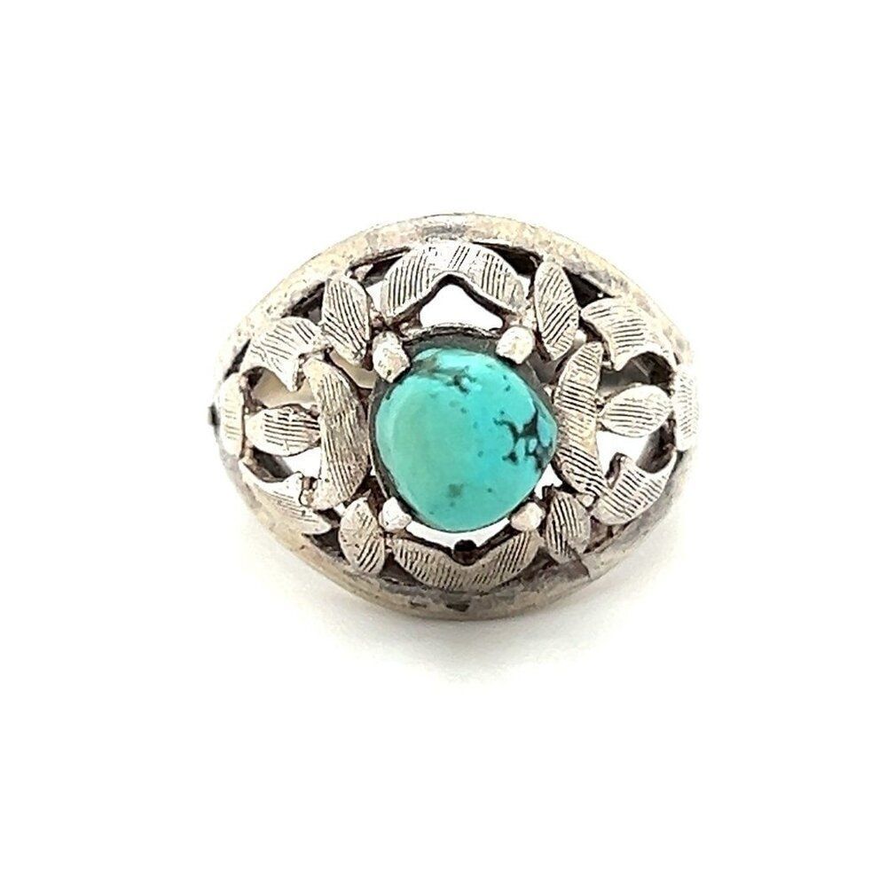 Turquoise Ring - Silver - image 1